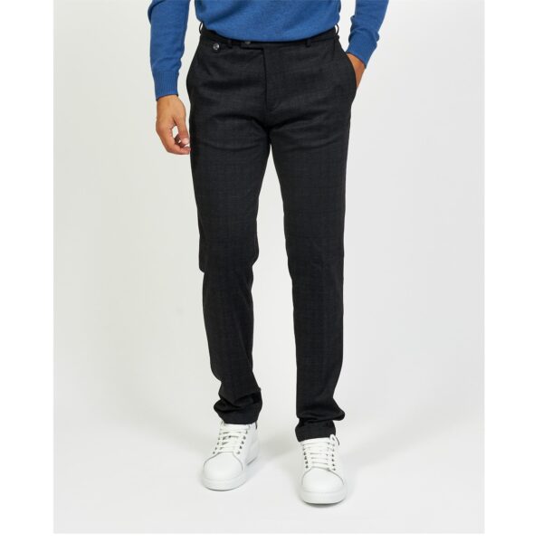 Bugatti pantaloni uomo chino stretch autunno.inverno art.46876-1963 col.280 nero
