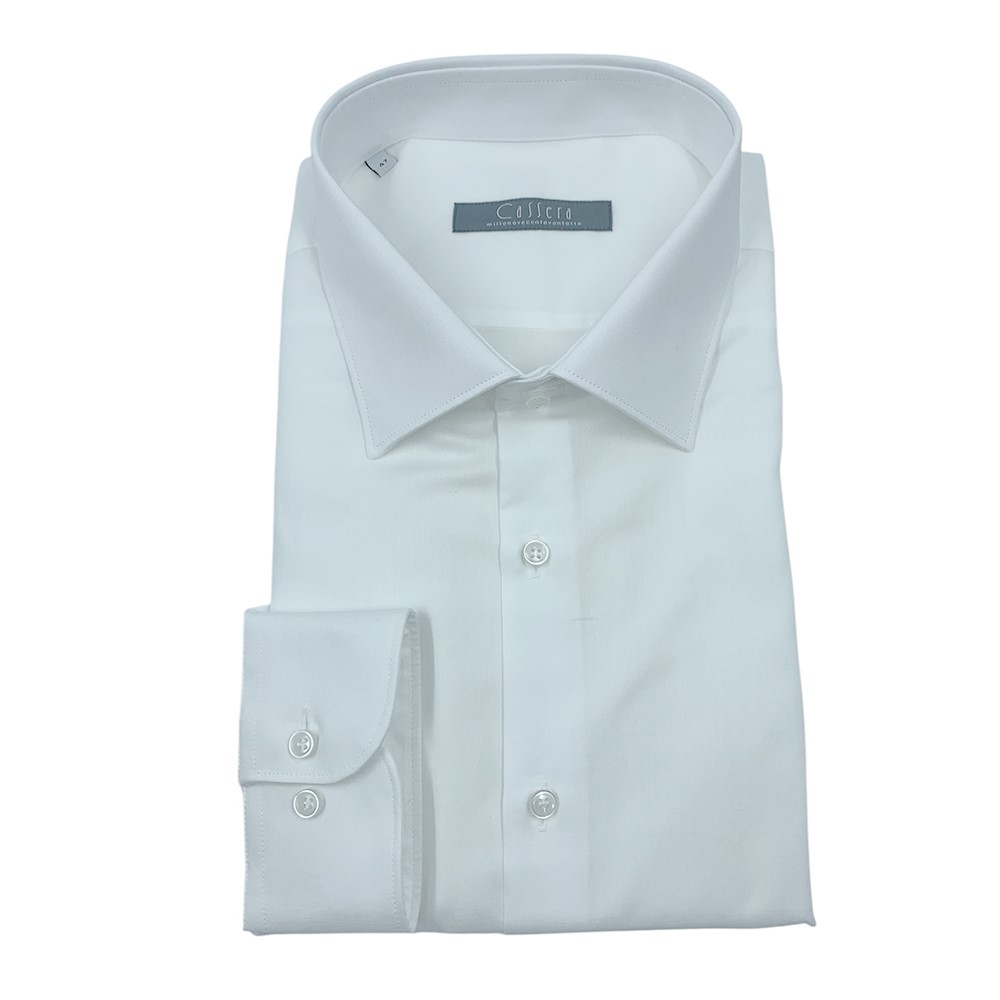 Cassera camicia uomo 100% cotone manica lunga 01641 mod.style