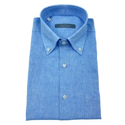 Cassera camicia uomo manica corta 100% cotone mod.free art.3s165 figura