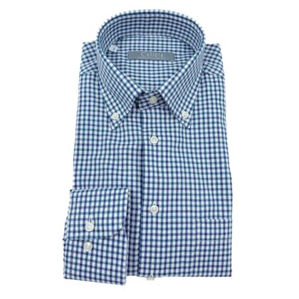 CASSERA CAMICIA CLASSICA UOMO IN FLANELLA 100%COTONE ART.AMALFI 5W167 MOD.FREE