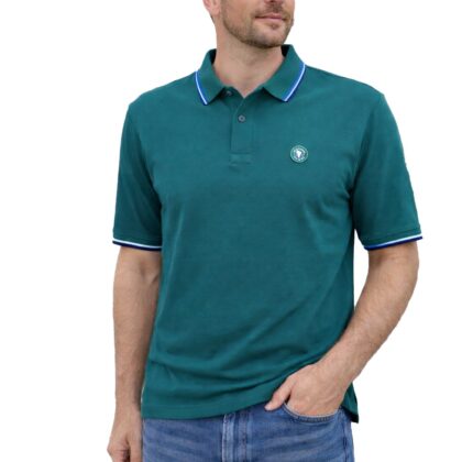 Cape horn polo uomo manica corta a1050 aconcagua col.759 malachite