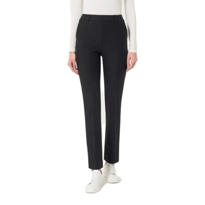 Ragno Pantalone dritto con tasche Autunno-inverno in Compact - Nero db24pp