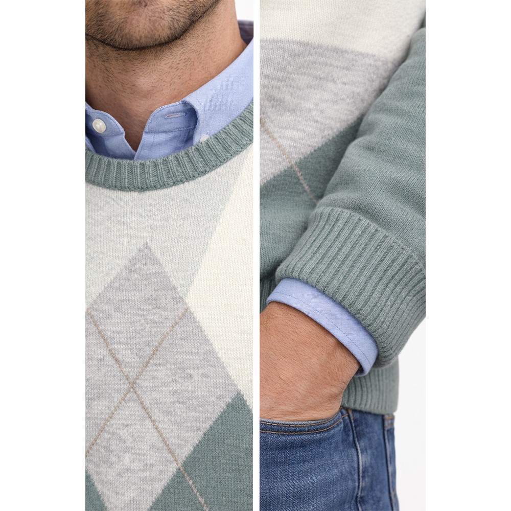 Sporting Mare maglione girocollo in lana MADE IN ITALY art.3280/80 - immagine 2