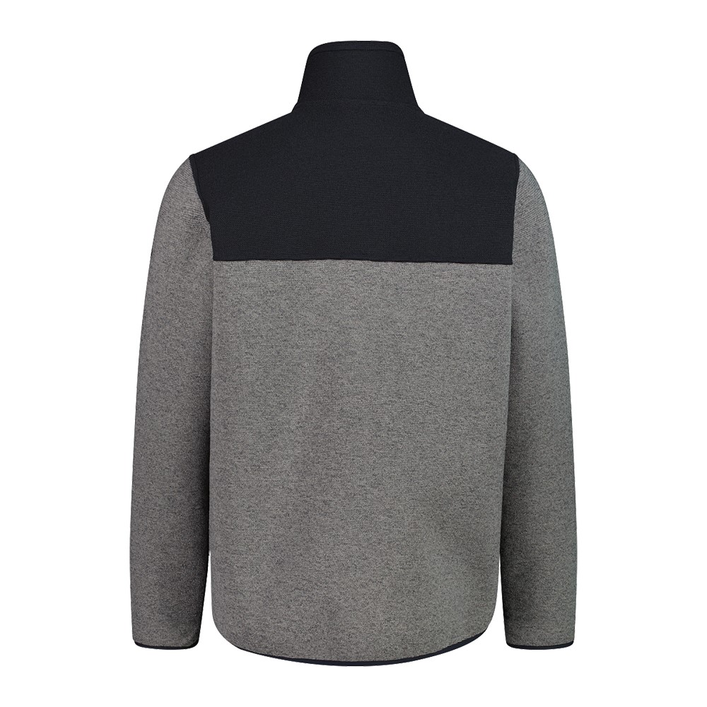 CMP Felpa con zip da uomo in pile Knit Tech 35M3937 - immagine 5