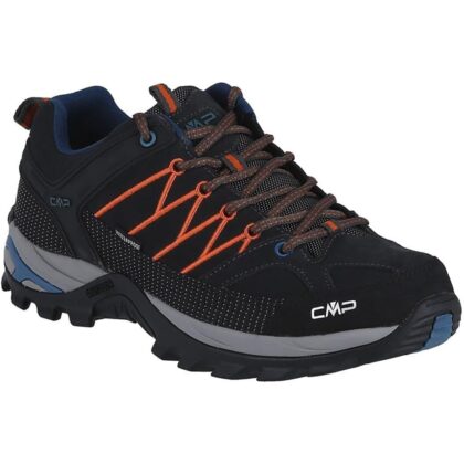 CMP Rigel Low Trekking Shoes Wp, Scarpe da trekking Uomo, Piombo Jaffa,3Q13247