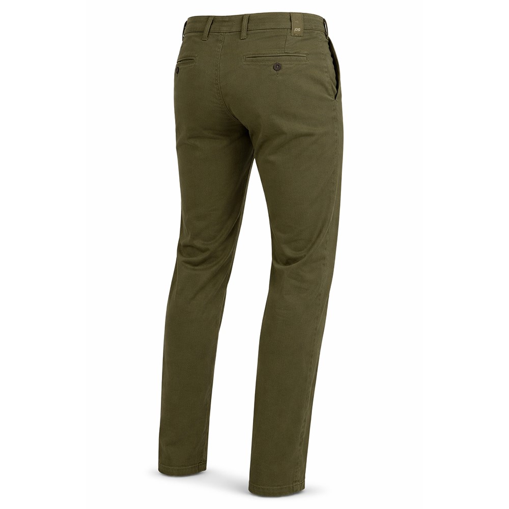 Exigo Pantaloni Uomo Slim Fit, Chino Stretch, Casual Elegante MOD.Giulio 230 - immagine 3