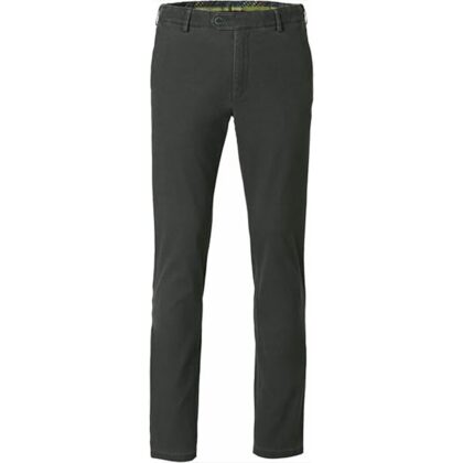 MEYER Chino in Cotone Microfantasia Autunno-Inverno 5618-29 dark green