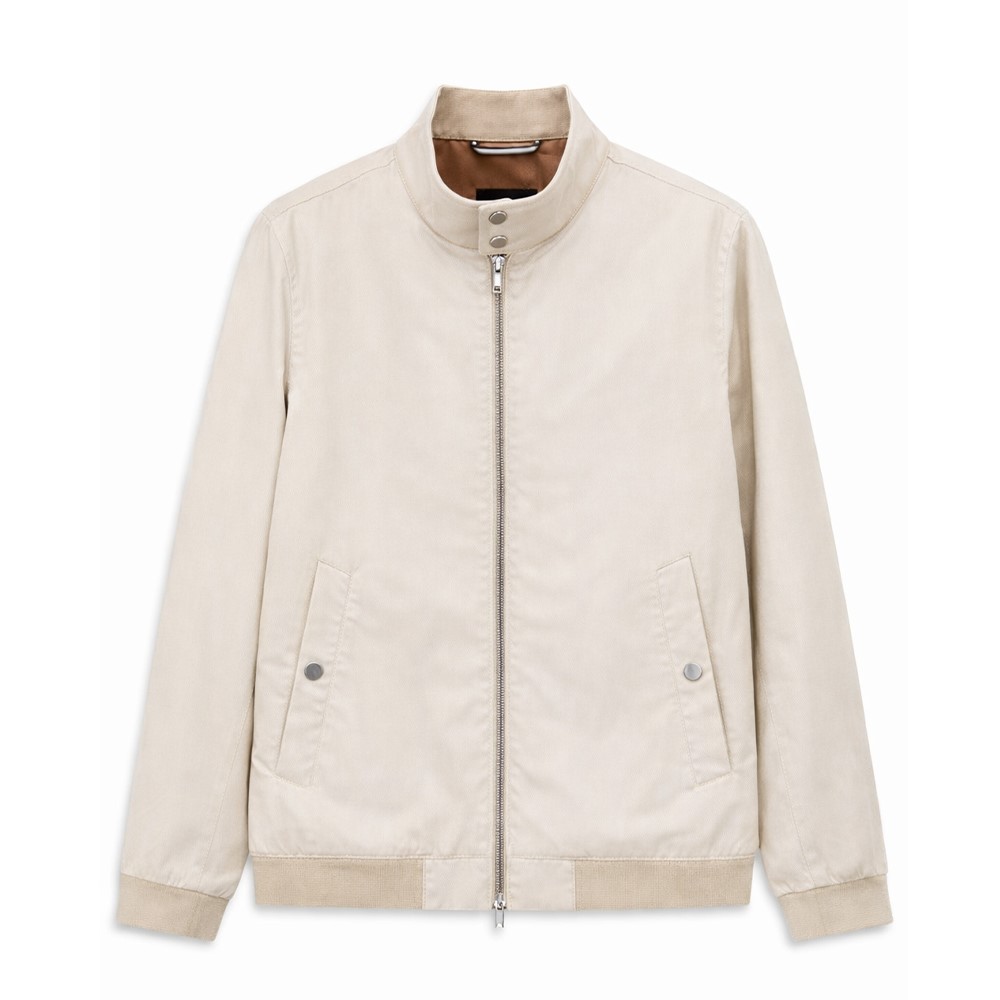 Bugatti Blouson in cotone con collo alto e tasche a filetto oblique 11041 - immagine 8