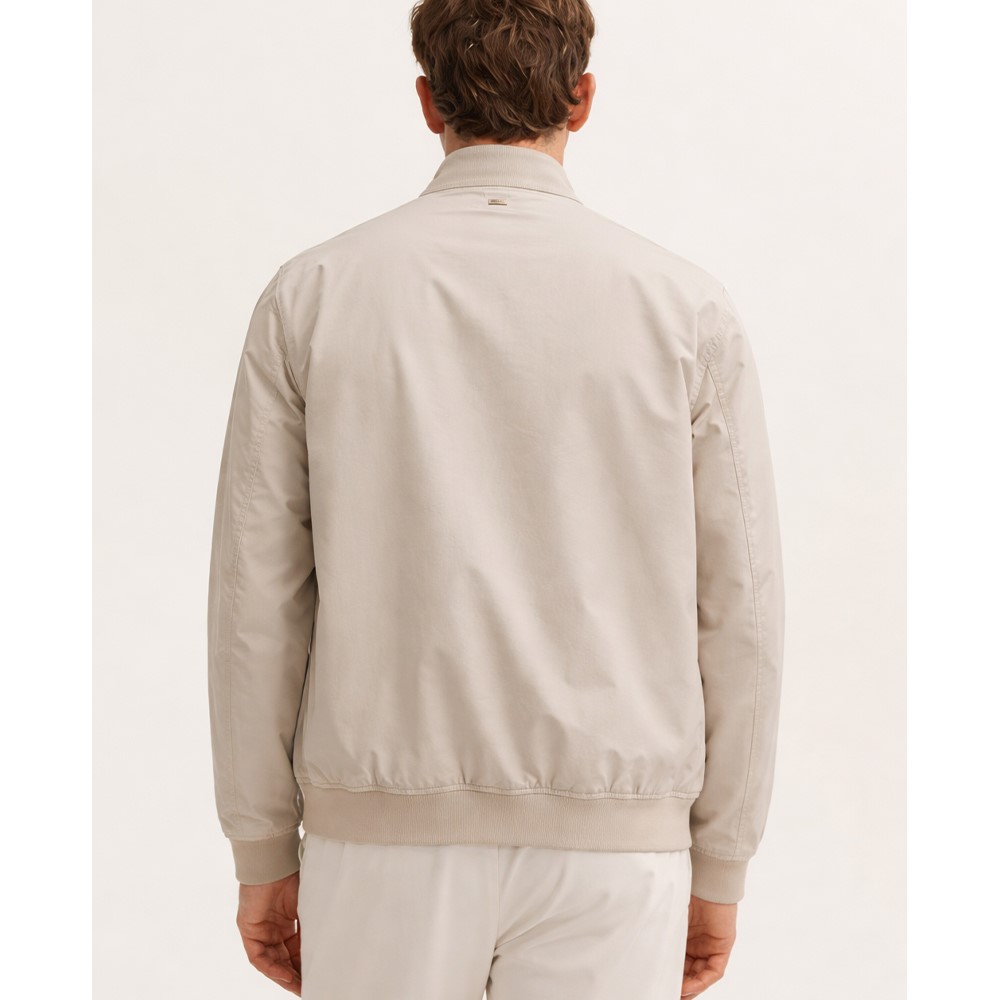 Bugatti Blouson in cotone con collo alto e tasche a filetto oblique 11041 - immagine 6