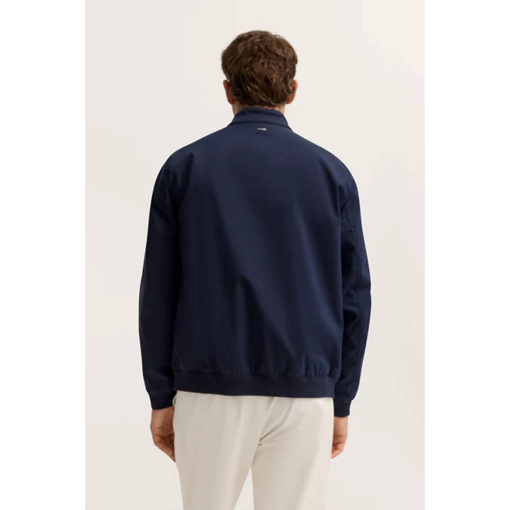 Bugatti Blouson in cotone con collo alto e tasche a filetto oblique 11041 - immagine 5