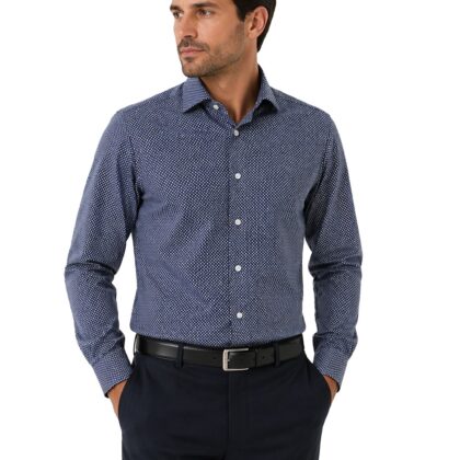 CASSERA CAMICIA CLASSICA UOMO 100%COTONE ART.SOVAGGIO 5w253 MOD.STYLE