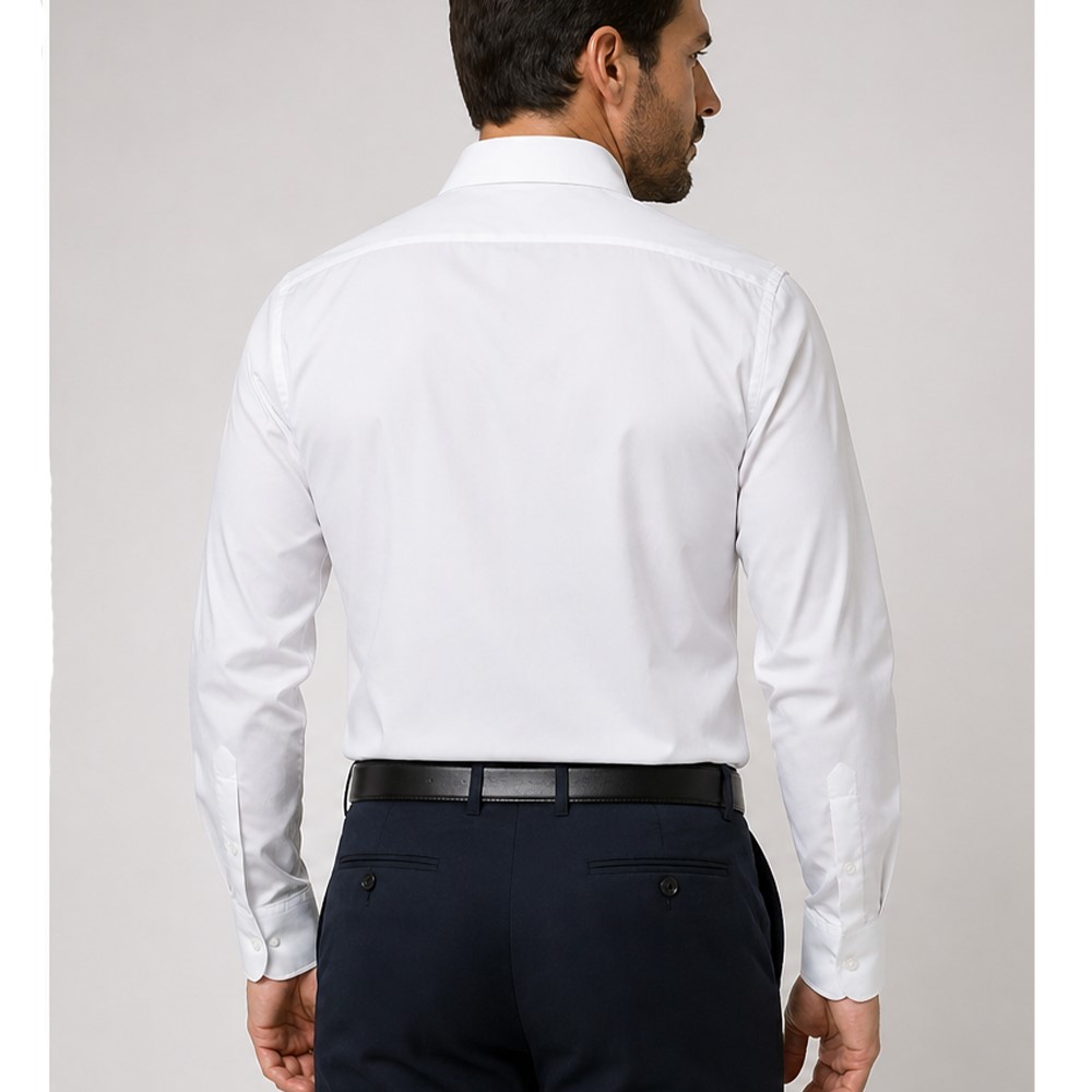 Cassera camicia uomo 100% cotone manica lunga 01641 mod.style - immagine 4