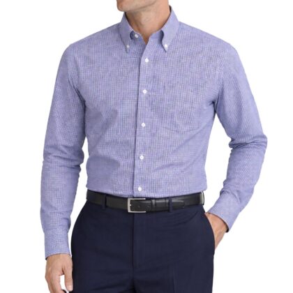 Cassera camicia uomo 100%cotone botton down mod.free e style 5r207
