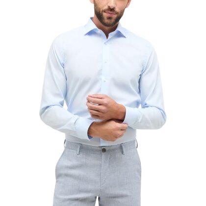 Eterna Camicia No Stiro 100% Cotone Slim fit 1100-f170