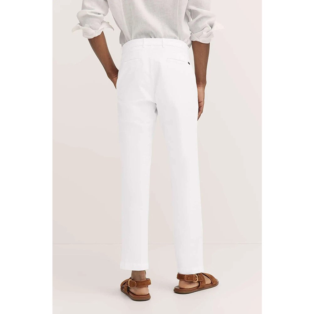 Bugatti Pantaloni da Uomo in Cotone, Stile Chino stretch Taglio Dritto 76108c-4380 - immagine 5