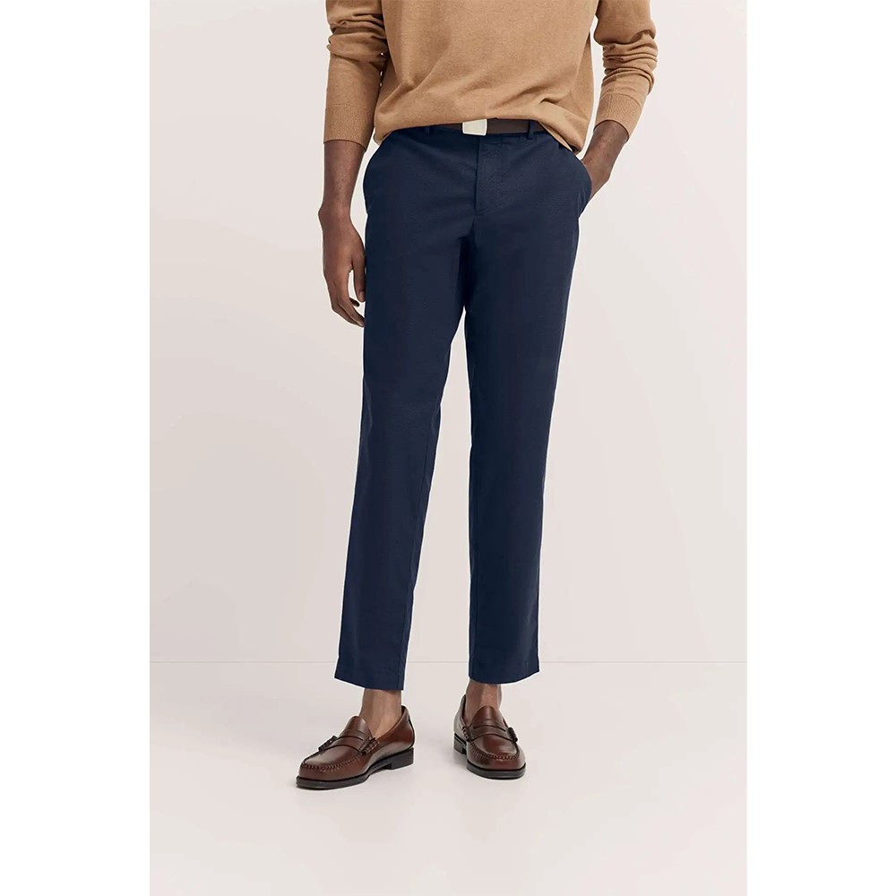 Bugatti Pantaloni da Uomo in Cotone, Stile Chino stretch Taglio Dritto 76108c-4380 - immagine 7