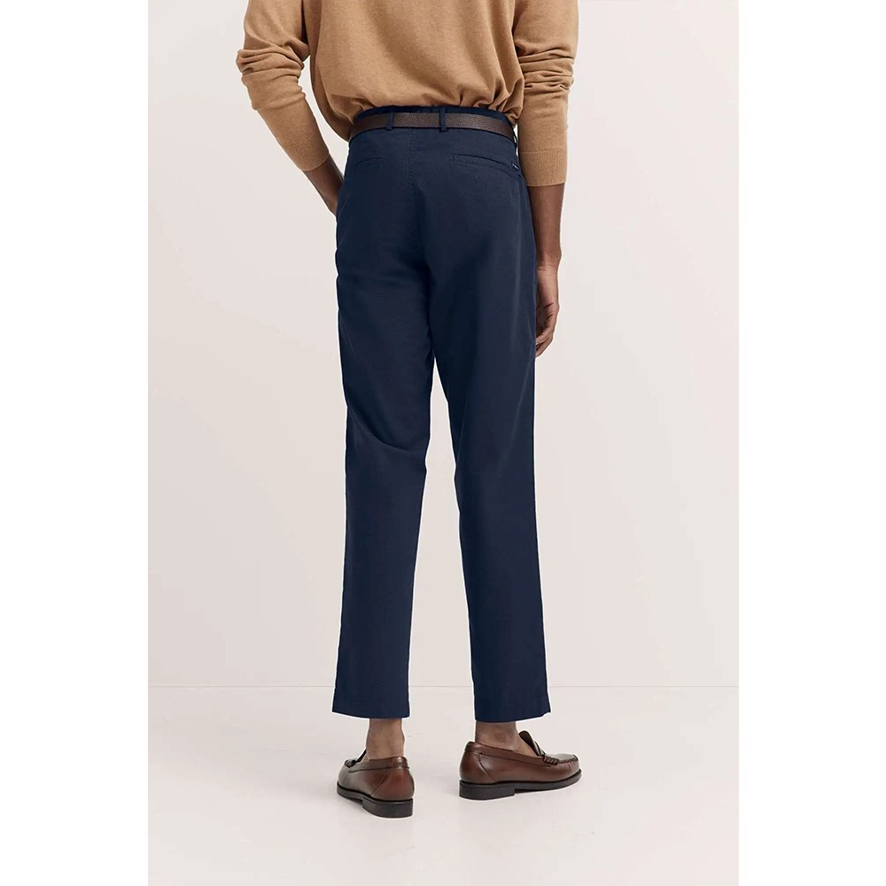 Bugatti Pantaloni da Uomo in Cotone, Stile Chino stretch Taglio Dritto 76108c-4380 - immagine 8