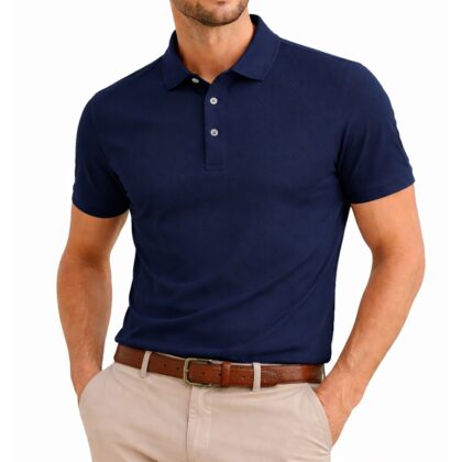 Bugatti Polo Uomo in Cotone Maglia a Manica Corta Elegante 15104e-8150