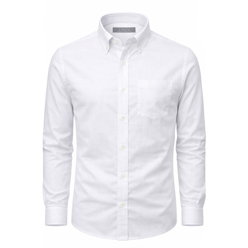 Cassera camicia uomo 100% cotone effetto lino 3v210 lamar mod.free