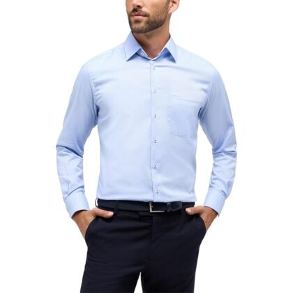 Eterna camicia no stiro modern fit 100% cotone 8464-x181