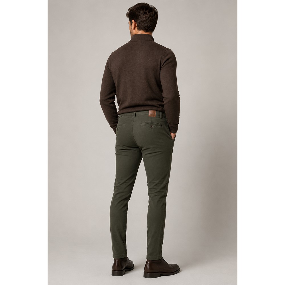 Exigo Pantaloni Stretch Slim Fit Autunno-Inverno 2024260 Giulio MADE IN ITALY - immagine 2