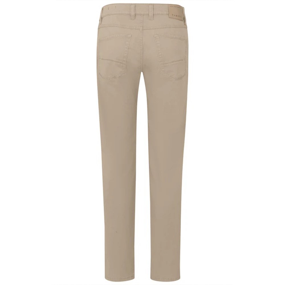 Bugatti Pantaloni 5 tasche Stretch P-E 16645E-3278D beige - immagine 4