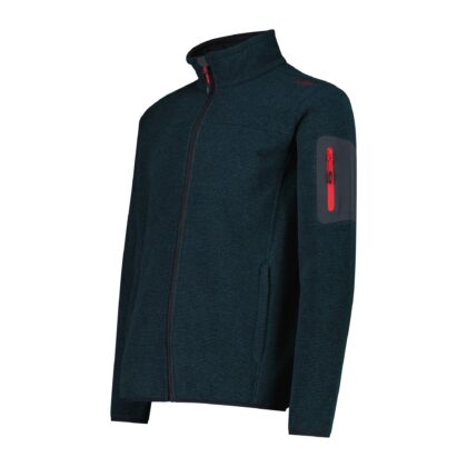 CMP Pile da uomo knit-tech Jacquard con motivo a rombo 38H2237