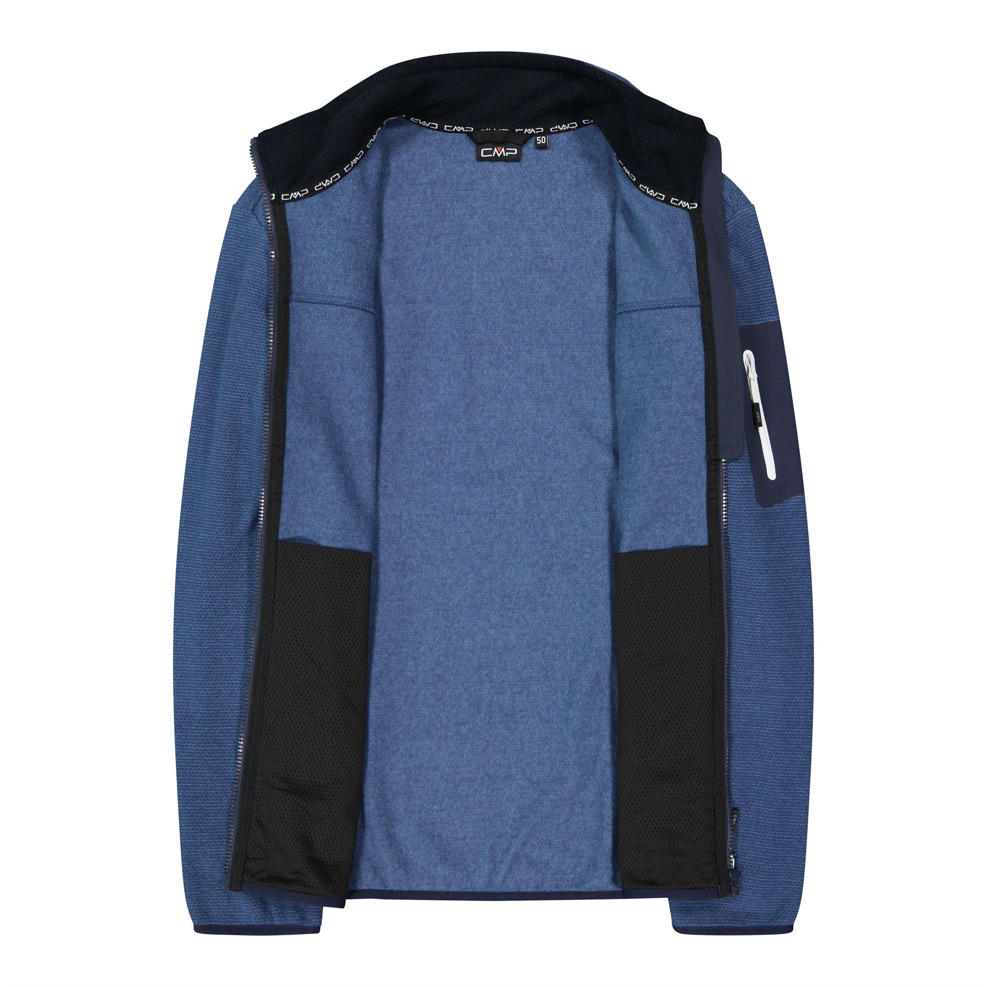 CMP Pile da uomo knit-tech Jacquard con motivo a rombo 38H2237 - immagine 5