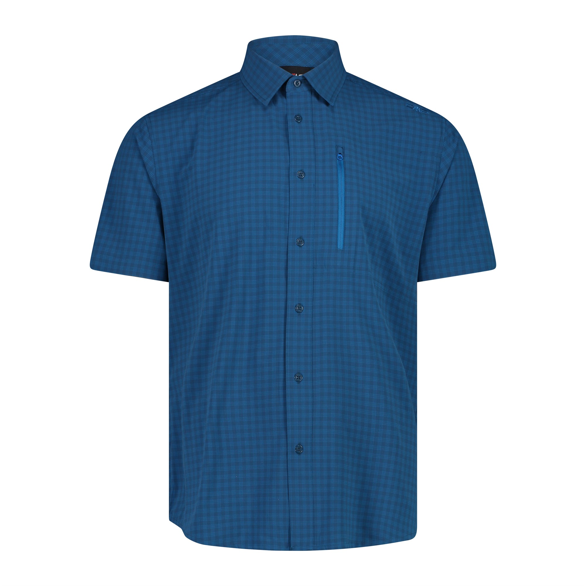 CMP Camicia a maniche corte con taschino da Uomo 35s7807 - immagine 4