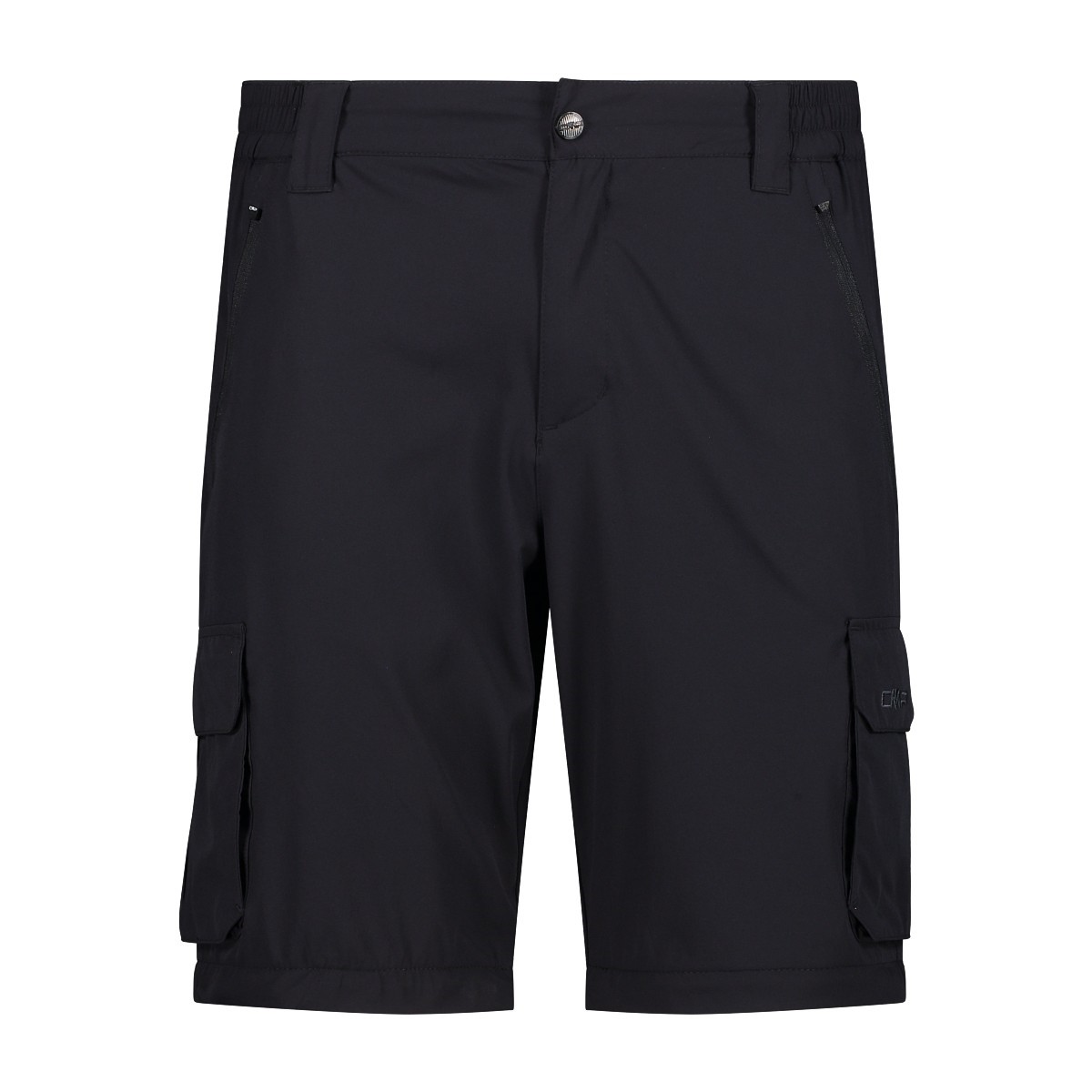 CMP Pantaloni zip off con tasconi laterali stretch da uomo 31T5627 u423 antracite - immagine 7