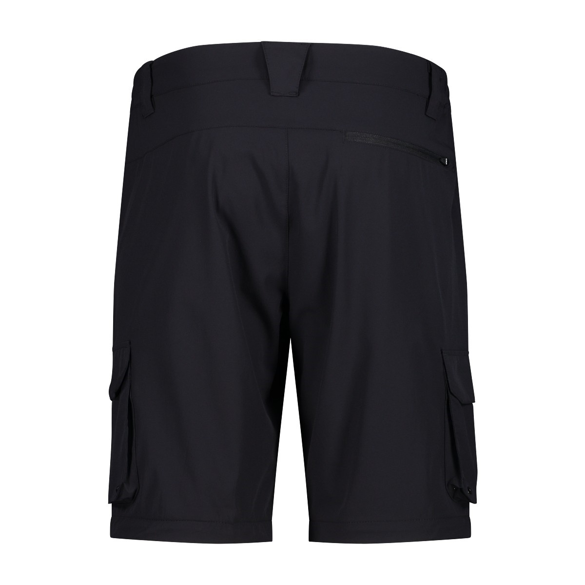 CMP Pantaloni zip off con tasconi laterali stretch da uomo 31T5627 u423 antracite - immagine 3