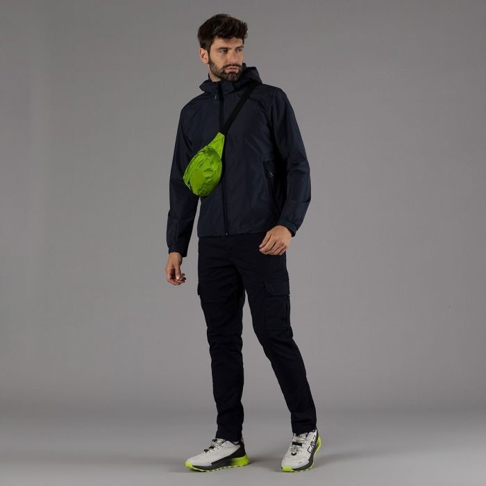 CMP Pantaloni zip off con tasconi laterali stretch da uomo 31T5627 u423 antracite - immagine 4