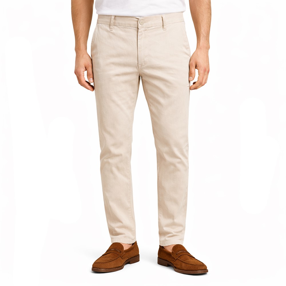 Exigo Pantaloni Stretch Slim Fit P-E Chino 1026131 MADE IN ITALY