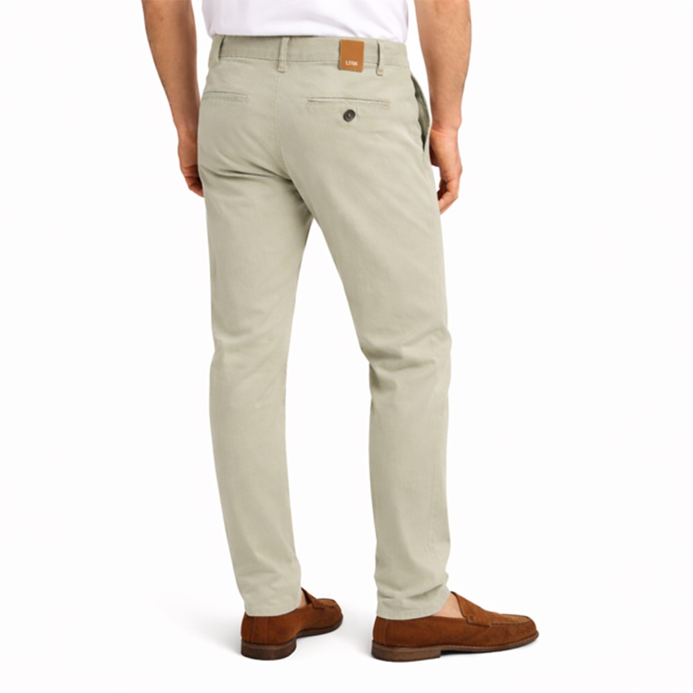 Exigo Pantaloni Stretch Slim Fit P-E Chino 1026131 MADE IN ITALY - immagine 7
