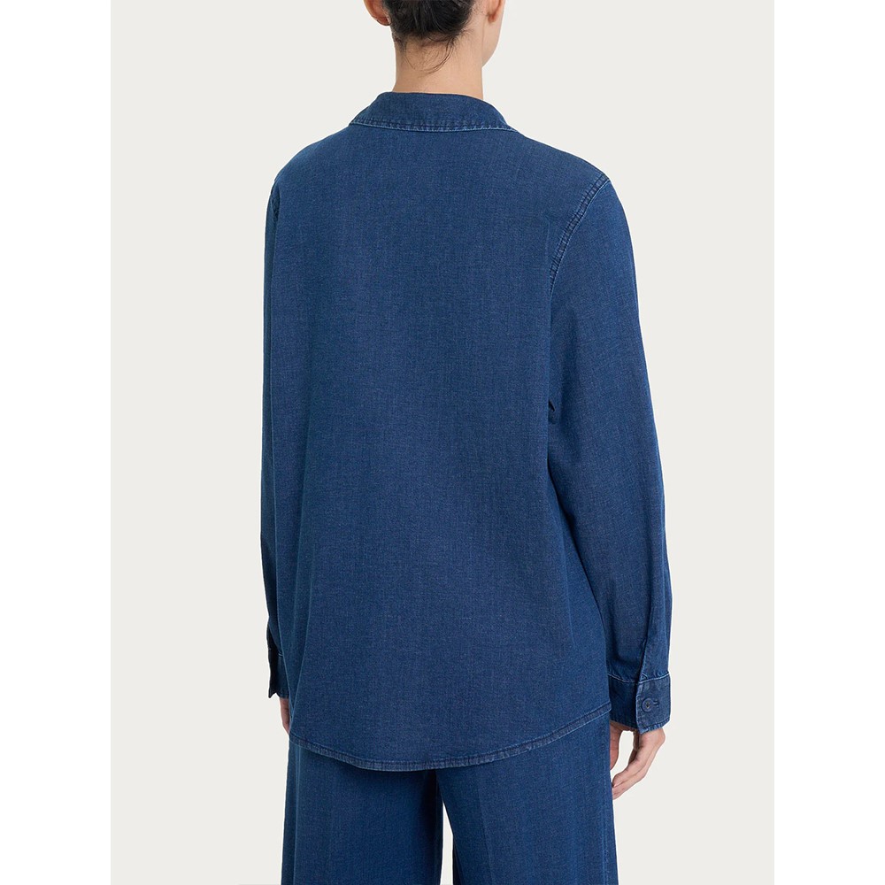 Ragno Shacket in Super Light Denim dm67sc - immagine 5