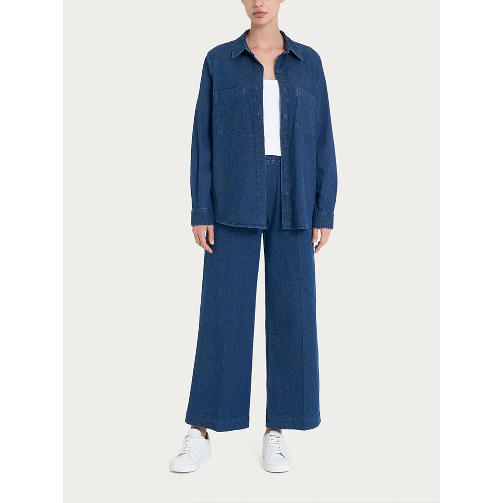 Ragno Shacket in Super Light Denim dm67sc - immagine 3