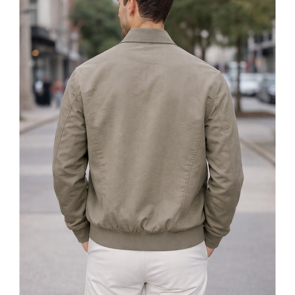 Ascot Sport Giubbino Uomo in Cotone e Lino 15378-108 - immagine 8