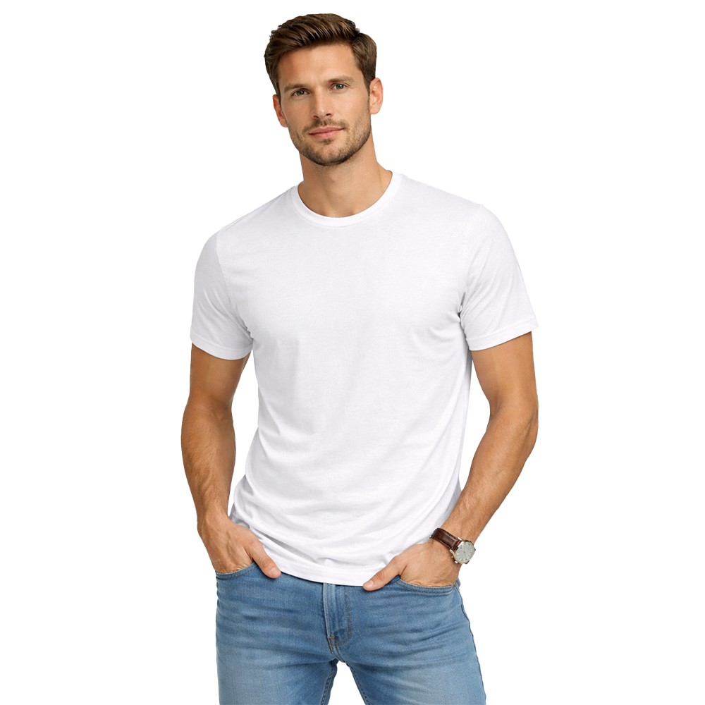 Ascot sport T-Shirt Uomo in Cotone Elasticizzato Morbida e Traspirante 15304-378 - immagine 2