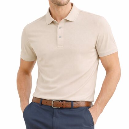 Bugatti Polo Uomo in Cotone Maglia a Manica Corta Elegante 15104e-8150