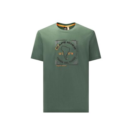 Cape Horn t-shirt uomo art.61000 urano col.707 forest