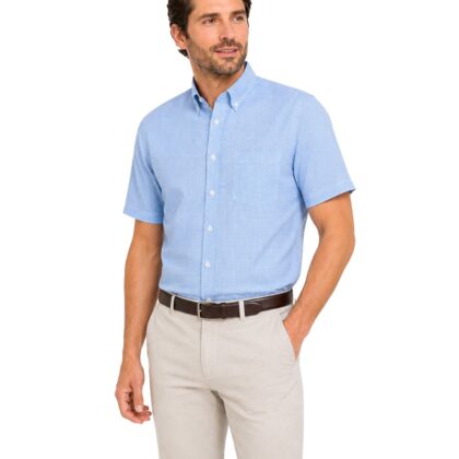 Cassera camicia uomo b.down manica corta art.5d298 lineo mod.free