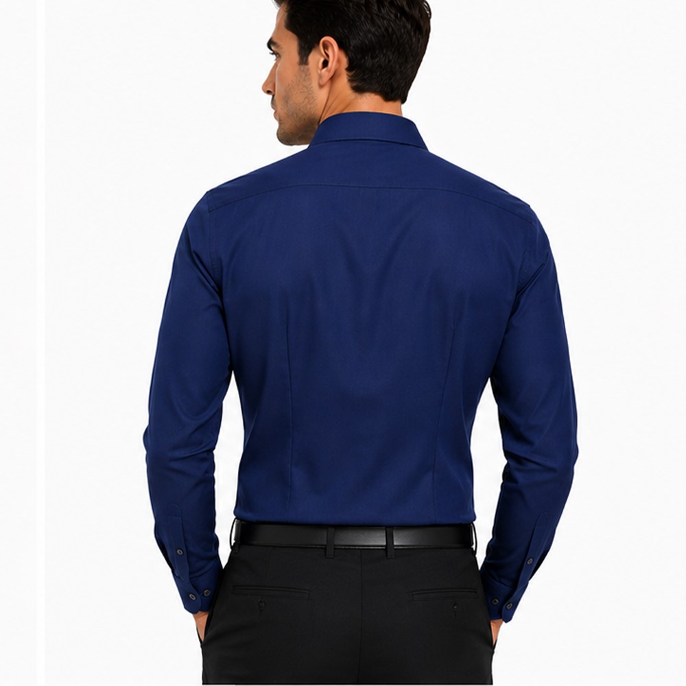 Cassera Camicia Uomo Slim Fit in 100% Cotone Senza Taschino 5b397 mod.active - immagine 5