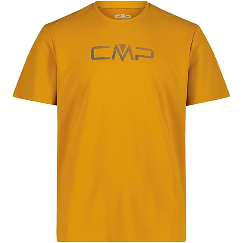 CMP Maglia a maniche corte girocollo da uomo con logo CMP 39t7117p