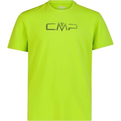 CMP Maglia a Maniche Corte Girocollo da uomo con logo CMP