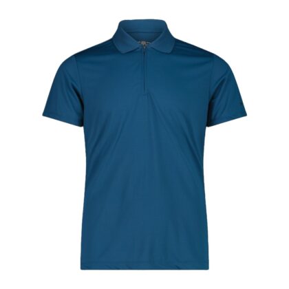 CMP Polo tecnica traspirante da Uomo per comfort e attività outdoor 36N6097-N903 PETROLEUM