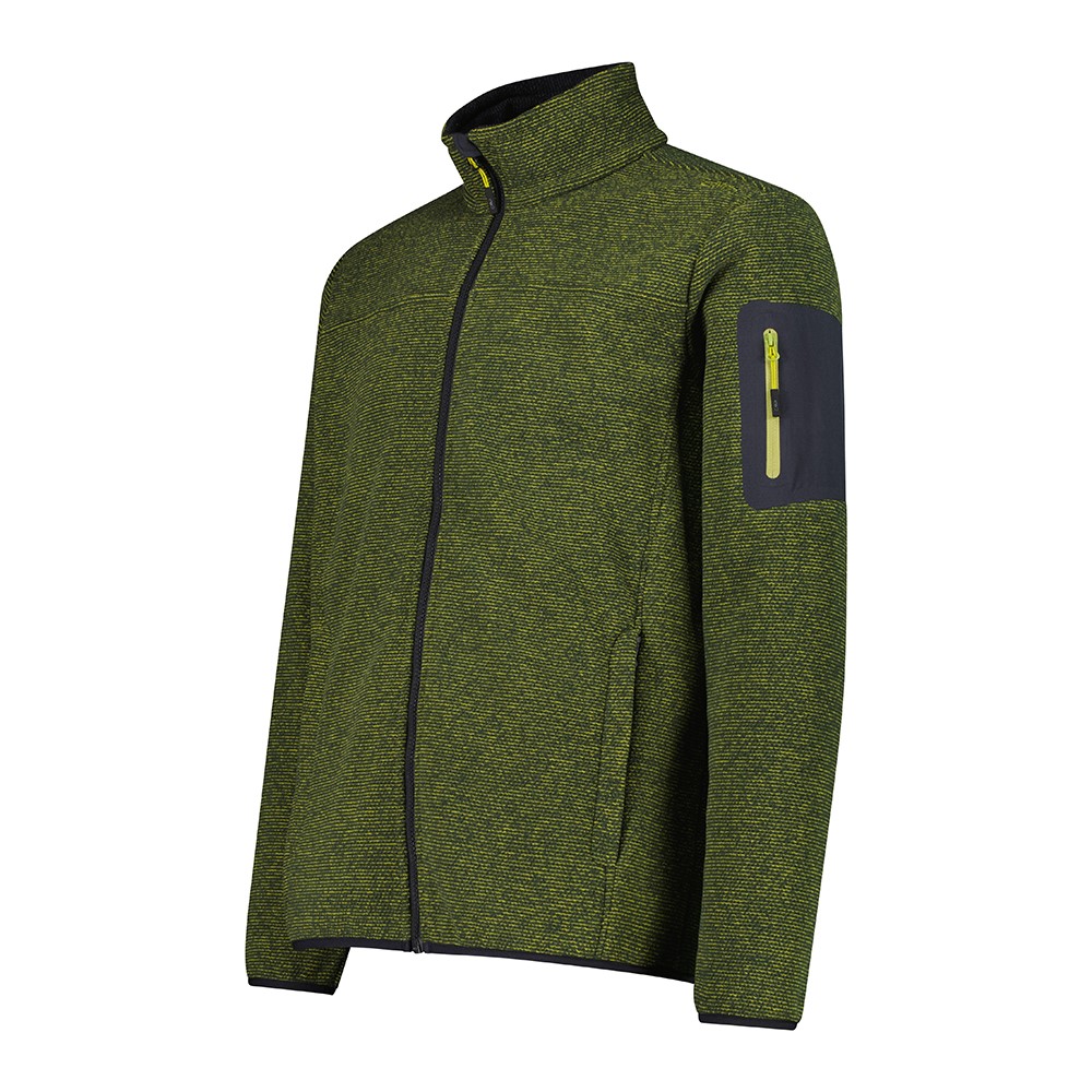 CMP Pile da uomo knit-tech Jacquard con motivo a rombo 38H2237 - immagine 4