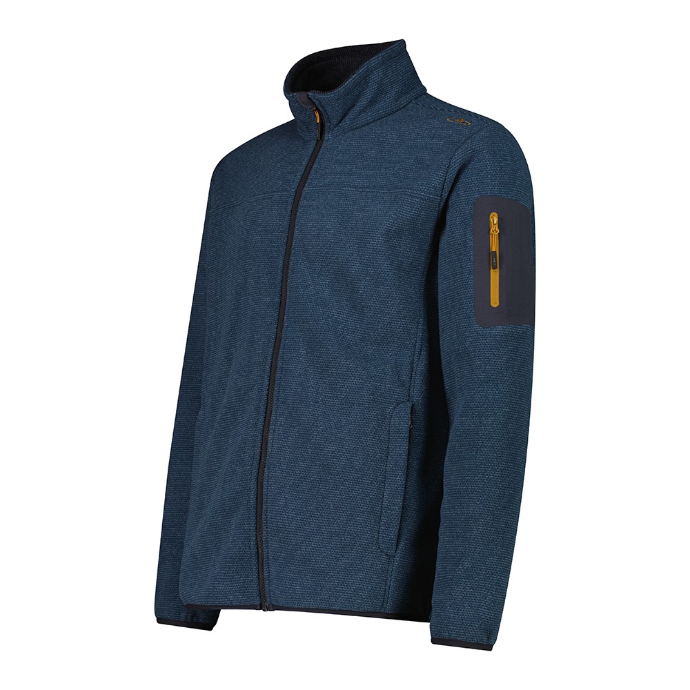 CMP Pile da uomo knit-tech Jacquard con motivo a rombo 38H2237 - immagine 2