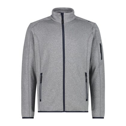 CMP Pile Knit-tech con mesh da uomo P-E 30H5887-50ur glacier cemento