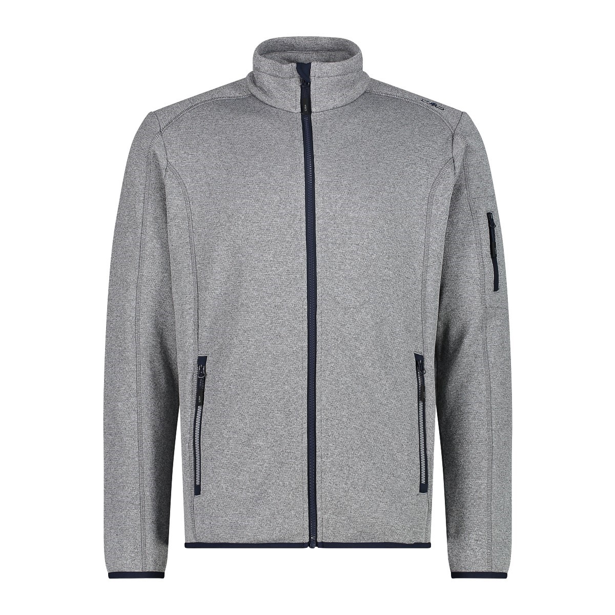 CMP Pile Knit-tech con mesh da uomo P-E 30H5887-50ur glacier cemento