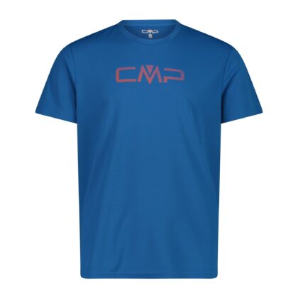 CMP T-shirt girocollo Dry Function con logo CMP 39t7117p